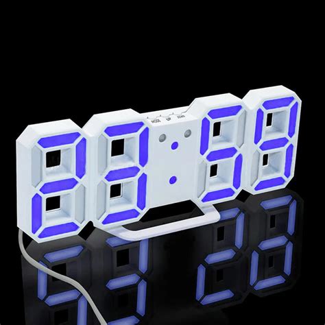 Aliexpress.com : Buy Modern Digital Clock LED Table Desk Night Wall ...