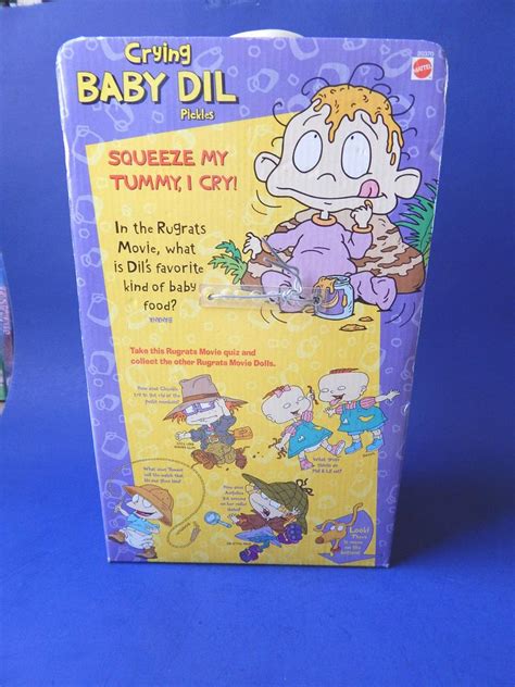 The Rugrats Crying Baby Dil Pickles Doll Mattell 1998 NEW | #1832139846