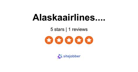 Alaska Reviews - 1 Review of Alaskaairlines.com | Sitejabber