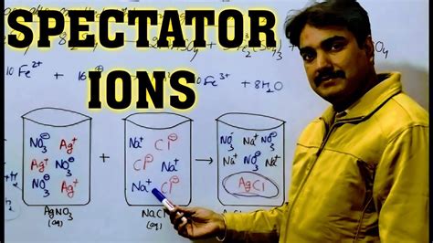 Spectator ions |Redox reaction |L-8| Ionic Reaction spectator ions ...