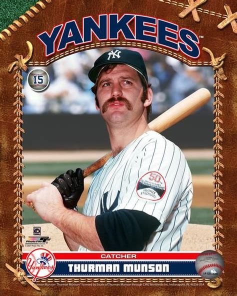 Thurman Munson, catcher for the New York Yankees ~ one of my all-time ...