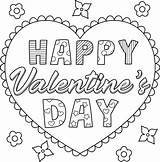 Valentines Day Coloring Pages Printables sketch template