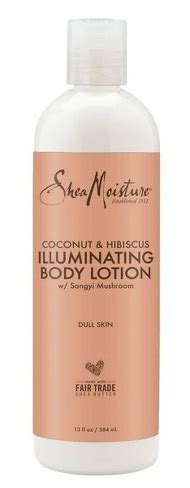 Shea Moisture Coconut & Hibiscus Illuminating Body Lotion ingredients (Explained)