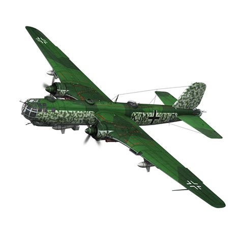 3d heinkel he-177 a-5 - model