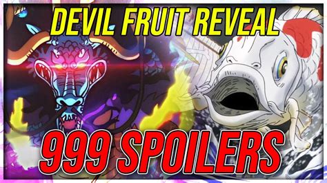 Kaido's Devil Fruit Revealed | Kaido Is A ..... WHAT? - One Piece Manga Chapter 999 SPOILERS ...