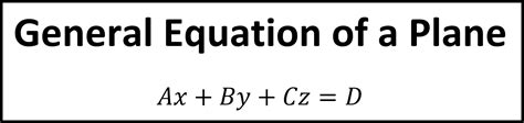 Equation of a Plane Given 3 Points