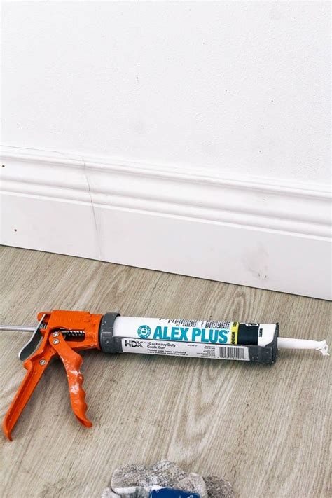 How to Caulk | Caulk, Caulk baseboards, Painting baseboards