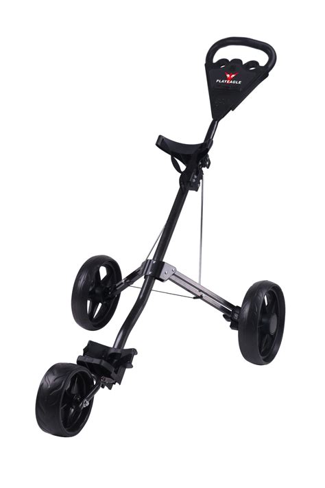 Foldable Golf Trolley with Three Wheels - China Golf Trolley and Three ...