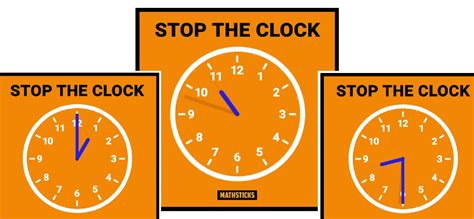 Stop The Clock - mathsticks.com