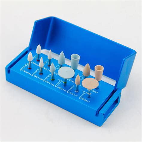 1Set Dental High Gloss Polishing Set Polishing Kit Diamond Composite Polishing Set RA1112 ...