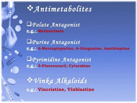 Antineoplastic Drugs