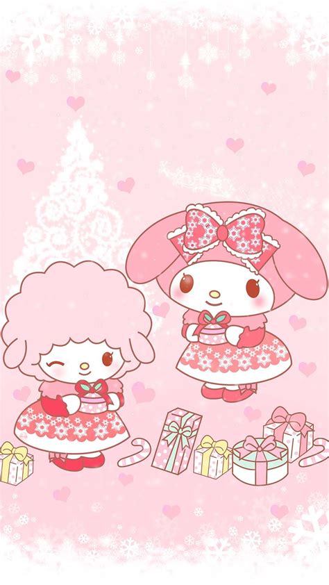 Christmas My Melody My Melody Wallpaper, Sanrio Wallpaper, Hello Kitty Wallpaper, Kawaii ...