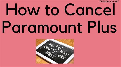 How to cancel Paramount Plus on Amazon in 2022 - Trendblog.net