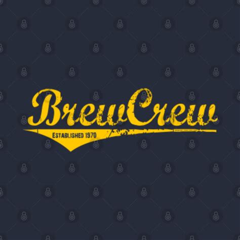 Brew Crew - Milwaukee Brewers - T-Shirt | TeePublic