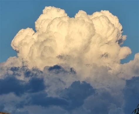 Diagram Fully Developed Cumulonimbus Cloud Showing