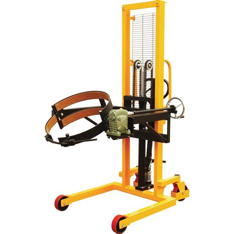 Vestil Economy Drum Lifter/Positioner with 180° Rotation — 550-Lb. Capacity, 53in. Max. Lift ...