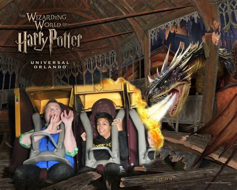 Harry Potter and the Forbidden Journey Souvenir Ride Photos at The Wizarding World of Harry ...