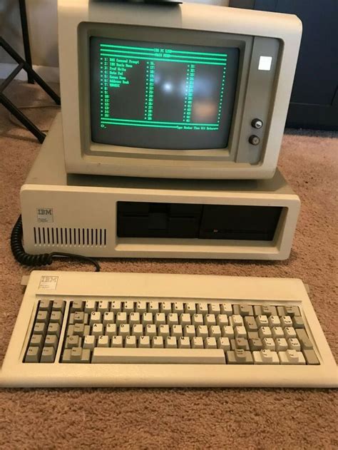 1980's IBM 5150 PC Personal Computer Working in used condition #afflink When you click on links ...