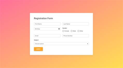 7 responsive Bootstrap Forms examples - various templates, design & functionalities