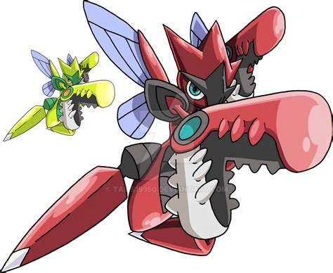 212 - Mega Scizor by Tails19950 on DeviantArt