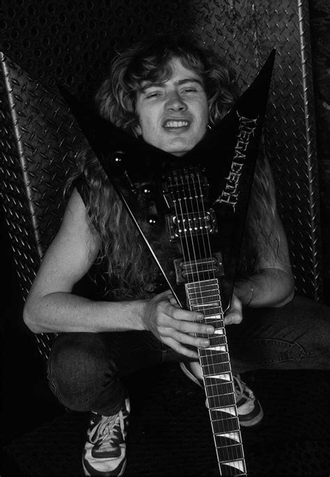 Dave Mustaine 1988 - Mark Weiss – Rock Art Show