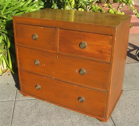 UHURU FURNITURE & COLLECTIBLES: SOLD - Small Wooden Dresser (30" tall) - $75