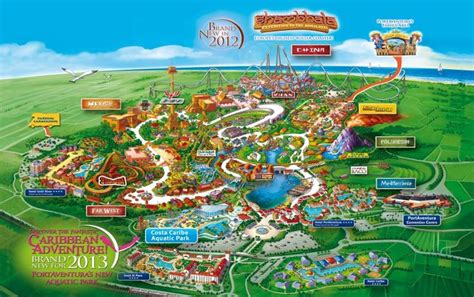 Portaventura World Map