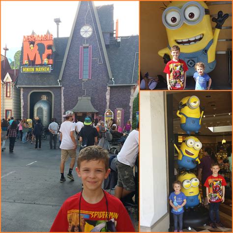 Tips for Visiting Universal Studios Hollywood With Kids #UniStudios50th #minionride