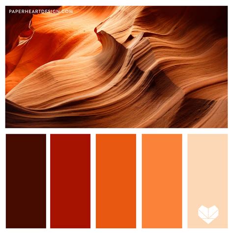 Color Palette: Outstanding Orange — Paper Heart Design