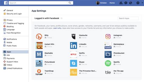 How to check which of your 3rd-party apps that are connected to Facebook