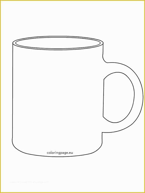 Free Printable Coffee Mug Template Of Image 0 Mug Template Free Printable Mug Template ...