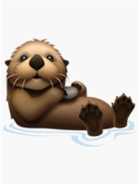 "Beaver emoji" Sticker for Sale by beboshop12 | Redbubble