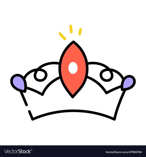 Royal crown Royalty Free Vector Image - VectorStock