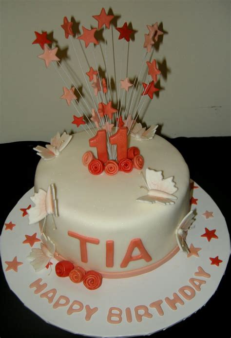 Harshi's Cakes & Bakes: Tia's 11th Birthday Cake