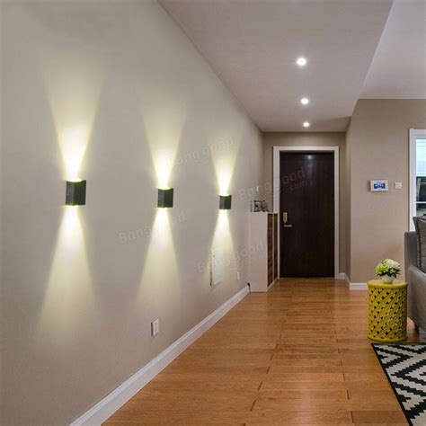 Aluminum 2W Modern LED Wall Light Up Down Sconce Lighting Bedroom Lamp Sale - Banggood.com