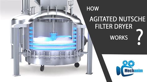 How ANFD works / Working Principle / Agitated Nutsche Filter Dryer ...