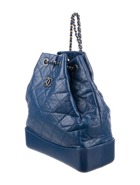 Chanel Medium Gabrielle Backpack - Blue Backpacks, Handbags - CHA871616 | The RealReal