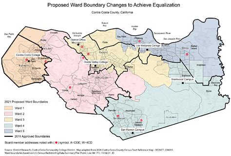 CC Community College Board proposed redistricting map keeps wards ...