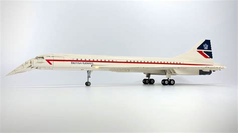 Holy Guacamole! Someone Built An Incredibly Detailed, 6000+ Pieces LEGO Concorde Jet