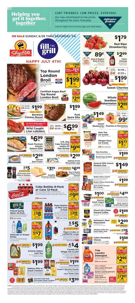 ShopRite Weekly Ad Jun 28 – Jul 04, 2020