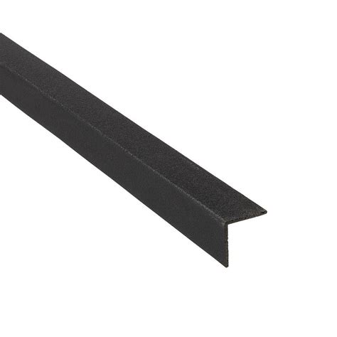 Emac Novoescuadra Black 1 in. x 98-1/2 in. Composite Maxi Tile Edging Trim-NEMX751 - The Home Depot