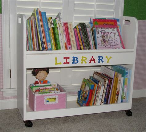 Ana White | Library Book Cart! - DIY Projects