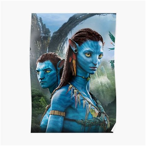 "Avatar print" Poster for Sale by CrashOak | Redbubble