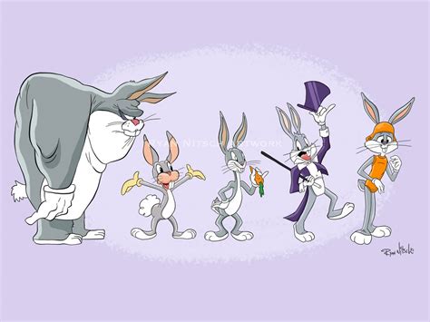 Evolution of Bugs Bunny by RyanNitsch on DeviantArt