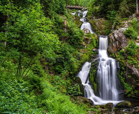 Triberg Waterfall, Triberg, Schwarzwald, Germany Stock Photo - Image of ...