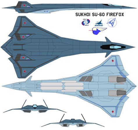 Sukhoi SU-60 firefox 2 by bagera3005 on DeviantArt