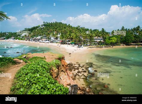 Beach landscape, Mirissa, Matara, Southern Province, Sri Lanka Stock Photo - Alamy