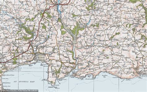 Old Maps of River Fowey, Cornwall - Francis Frith