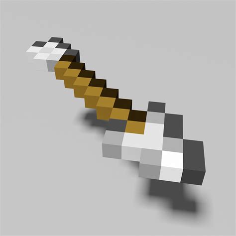 Minecraft arrow 3D model - TurboSquid 1326690