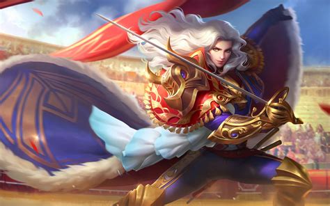 Lancelot, Royal Matador, Skin, Mobile Legends, 4K, #125 Wallpaper PC ...